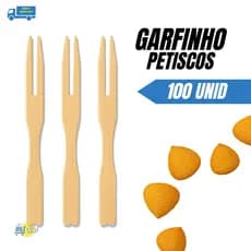KIt 100 Espeto Palitos De  Petisco Aperitivo  Em Bambu Festa Evento Buffet 9 cm