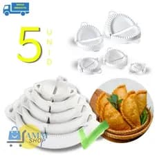 Kit  5 Forma de Pastel Embalagem com 5 tamanhos diferentes Cozinha
