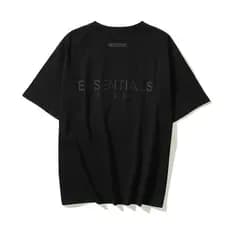 Camiseta Unissex Básica Essentials Blusa 100% Algodão Streetwear Estilo Regular