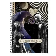 Caderno Personalizado O ESTRANHO MUNDO DE JACK (TIM BURTON) - 1 matéria, 10 matérias e 20 matérias