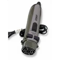 secador de cabelo(⚠️usado) Escova Rotating Air Brush Titanium Conair 127v Cinza 900w