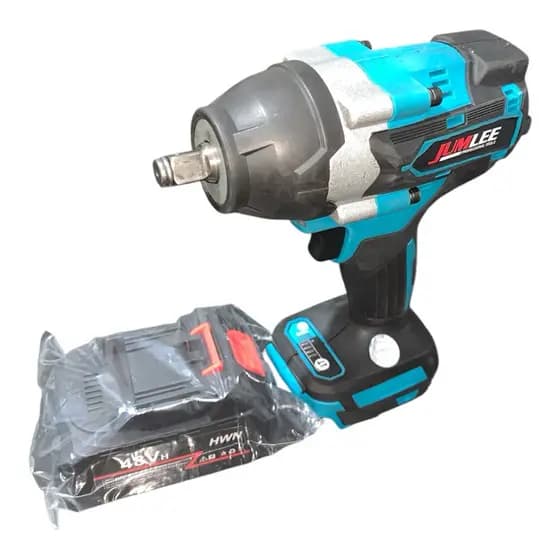 Parafusadeira de Impacto JUMLEE 850N.m - Usada em bom estado - Com 1 bateria e carregador (sem caixa) - Ótima oferta!