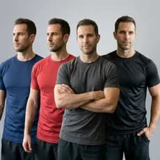 Kit 2 Camisetas Dry Fit Masculina Academia Casual Treino Esportes Exercícios Corrida