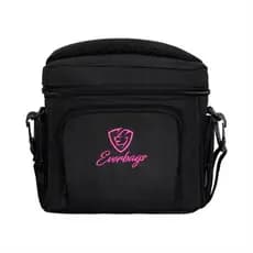 Bolsa Térmica Lancheira Fitness Frasqueira Viagem Alimentar Marmita Portátil Talheres Academia