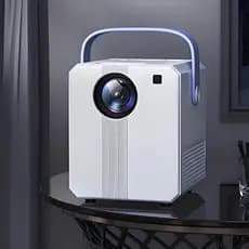 Projetor 4K HD Smart 150 Polegadas - Wi-Fi Bluetooth, Bivolt 110V/220V E5