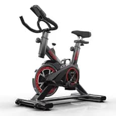 Bicicleta Ergometrica Spinning Fitness: Monitor Profissional, Resistente 120kg para Treinos Intensivos V3