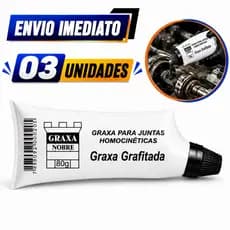 "Graxa Grafitada 80g Para Junta Homocinética Alta Temperatura Automotiva Kit 2 3 Unidades"