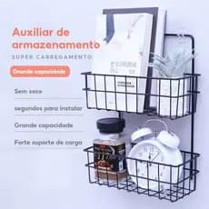 Camisa de cesta, asilo de parede de camisa de armazenamento, prateleira de parede multifuncional pra