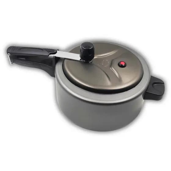 Panela de Pressão 3 Litros Preta Antiaderente Teflon Fort-Lar Original