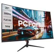 Monitor Gamer Curvo PCFort U270F 27" 1ms 280Hz LED Full HD 100% sRGB 2xHDMI 2xDisplay Port Freesync/Gsync