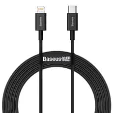 Cabo Turbo iPhone 20w Tipo-c / Lightning Baseus 2m