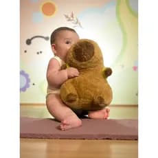 Capivara Pelúcia 38 Cm Premium Grande Extra Macio Presente