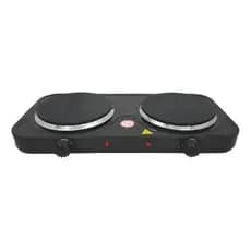 Fogareiro Fogão Elétrico Portátil 2 Bocas De Mesa 2000w 127v
