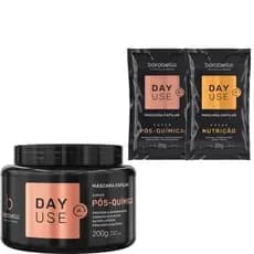 Borabella Day Use Máscara Pós Química 200g + Sachês