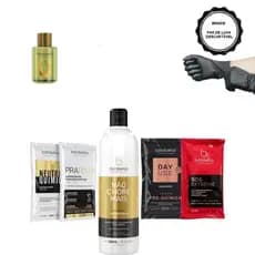Borabella Não Chore Mais Shampoo 350ml + Argan 7ml + Sachês