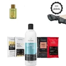 Borabella Selagem 3D 350ml + Óleo Argan 7ml + Sachês