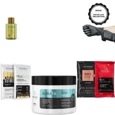 Borabella Bóratx Realinhamento 300g + Argan 7ml + Sachês