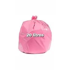 SACO DE LIXO ANTI ODORES PERFUMADO ROS 25 UND 20 LITROS
