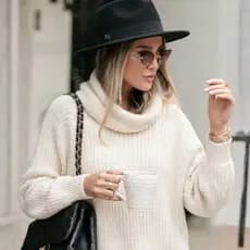 Blusa Feminina Inverno Lançamento Tricot Premium Alta Qualidade
