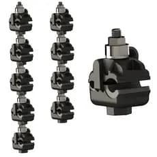 Kit 10 Conector Perfurante Cdp 10-70mm Derivação 1,5-10mm