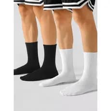 Kit De 6 a 12 Pares De Meias Cano Alto Masculina Preço Baixo