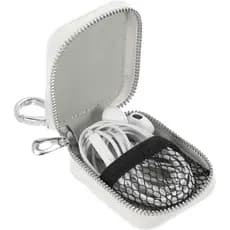 Capa De Couro， Proteção Anti-Perda À Prova De Choque , Bolsa De Armazenamento Portátil Para Airpods