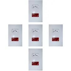Kit 05 Conjunto de Dupla Tomada 10A e 20A Modular Ilumi I9