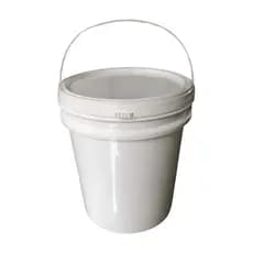 Balde 5 litros branco1 unidade alça resistente tampa e lacre de segurança, Alimentos, Tintas,Thinner,Quimicos