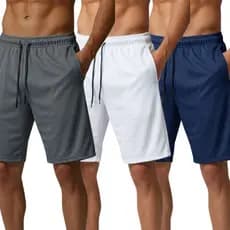 Kit 10 Bermudas Masculina Esportiva Fitness Chimpa Confortável