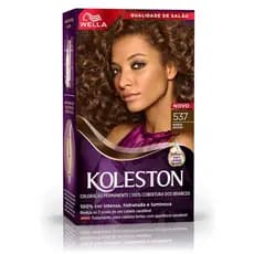 Coloração Permanente 537 Marrom Seduçâo Koleston 55g