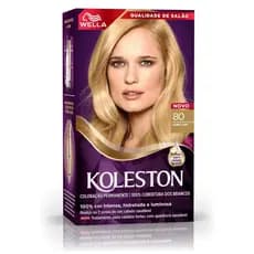 Coloração Permanente 80 Louro Claro Koleston 55g
