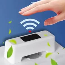 Sensor De Descarga Automático Vaso Sanitário Privada Acionador Inteligente Recarregável USB