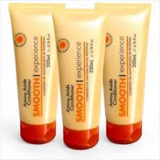 Smooth Experience 200ml Progressiva de Chuveiro Redução de Volume Liso Natural Sem Formol 3x