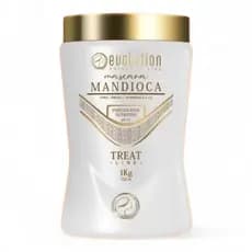 Máscara Capilar Mandioca Evolution 1Kg Fortificante Nutritivo Profissional Lançamento