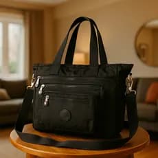 Bolsa Feminina Tactel De Ombro Alça Transversal Casual Nylon