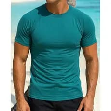 Camiseta Masculina Proteção Uv Térmica  Sgunda Pele Manga Curta Resistente