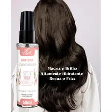 Reparador de pontas cheiroso, Serum Óleo Capilar Rosa Mosqueta Tratamento Capilar Belkit 60ml