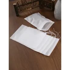 Saco Filtro Multiuso 8x10cm 100 Unidades para Chá Café Ervas e Aromas
