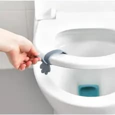 Kit 3 Puxador Alça Para Levantar Tampa Assento do Vaso Sanitário Fácil de Limpar