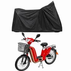 Capa Cobrir Bicicleta Elétrica Anti Risco Impermeável Com Proteção Raios Uv