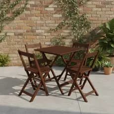 Jogo De Mesa De Bar  70x70 C/ 4 Cadeiras