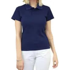 Camisa Polo Feminina Babylook  Piquet Lisa