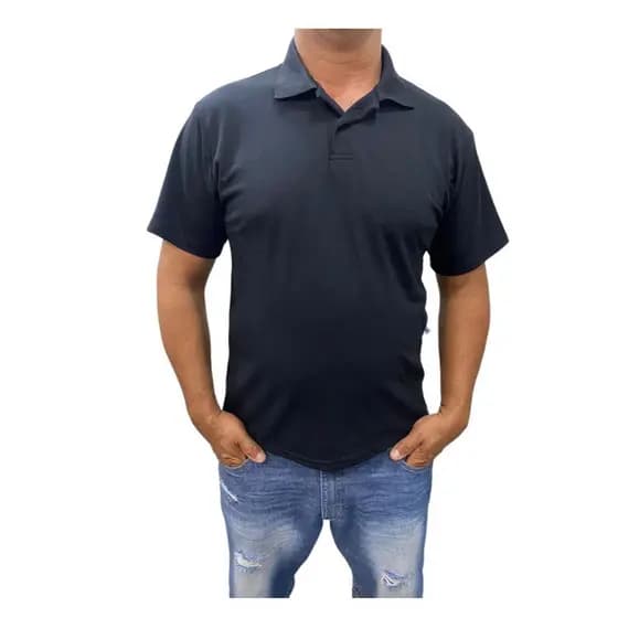 Camisa Polo Masculina Básica Piquet Adulto