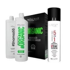 Progressiva Alisamento Americano Kit Semi Definitiva Organic