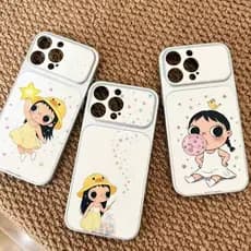 Capa Cartoon Xiaoyu para Moto Edge 70 60 Pro Fusion E15 E14 5G 4G, Capa de Couro Luxuosa, Estilo Elegante e Fofo, Capa M