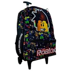 Mochila  Rodinha Escolar Juvenil R0BL0X