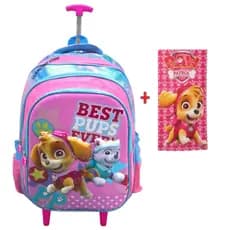 Mochila com rodinha  escolar Meninas E Meninos  3D  +🎁