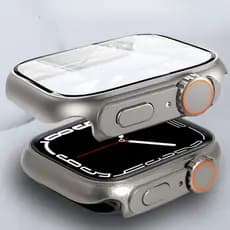 Case Capa capinha protetora Transforma em Apple Watch Ultra C/ Vidro Protetor Para Todos Apple Watch