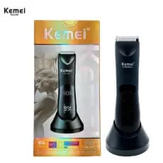 Kemei - 1840 Máquina de Corte Para Cabelo Lâminas de Ceramica Display Led Bivolt