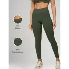 Calça Legging Fitness Poliamida Canelada Com Costura Yoga Academia Feminino Premium Original